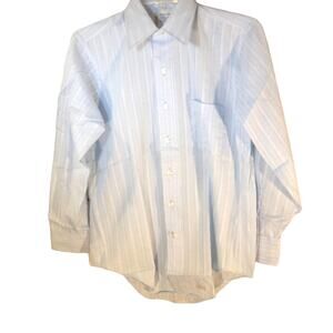 Vintage The Arrow Collar Man Stripe Button Long Sleeve Collared Shirt 15/1/2
